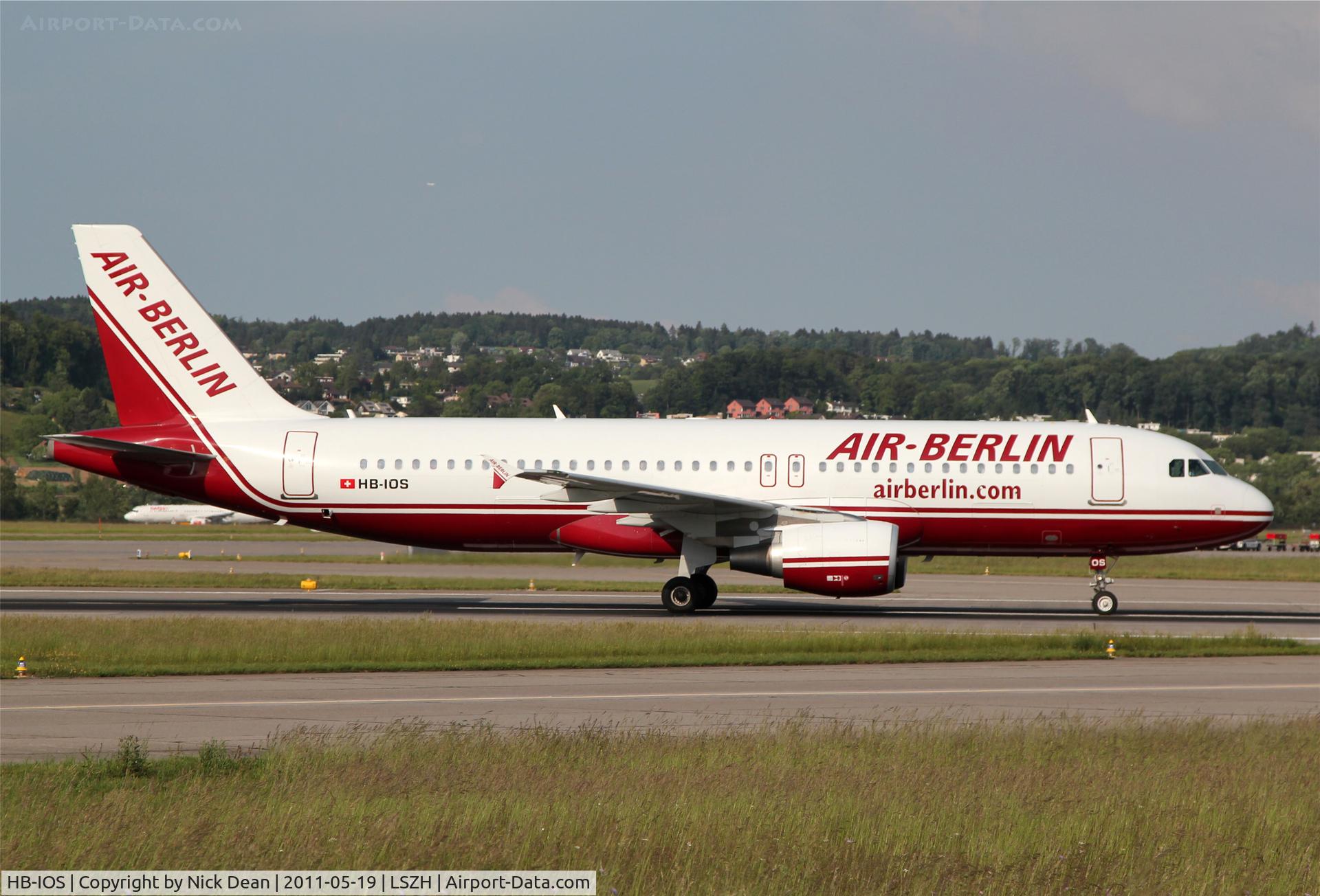 HB-IOS, 2006 Airbus A320-214 C/N 2968, LSZH/GVA