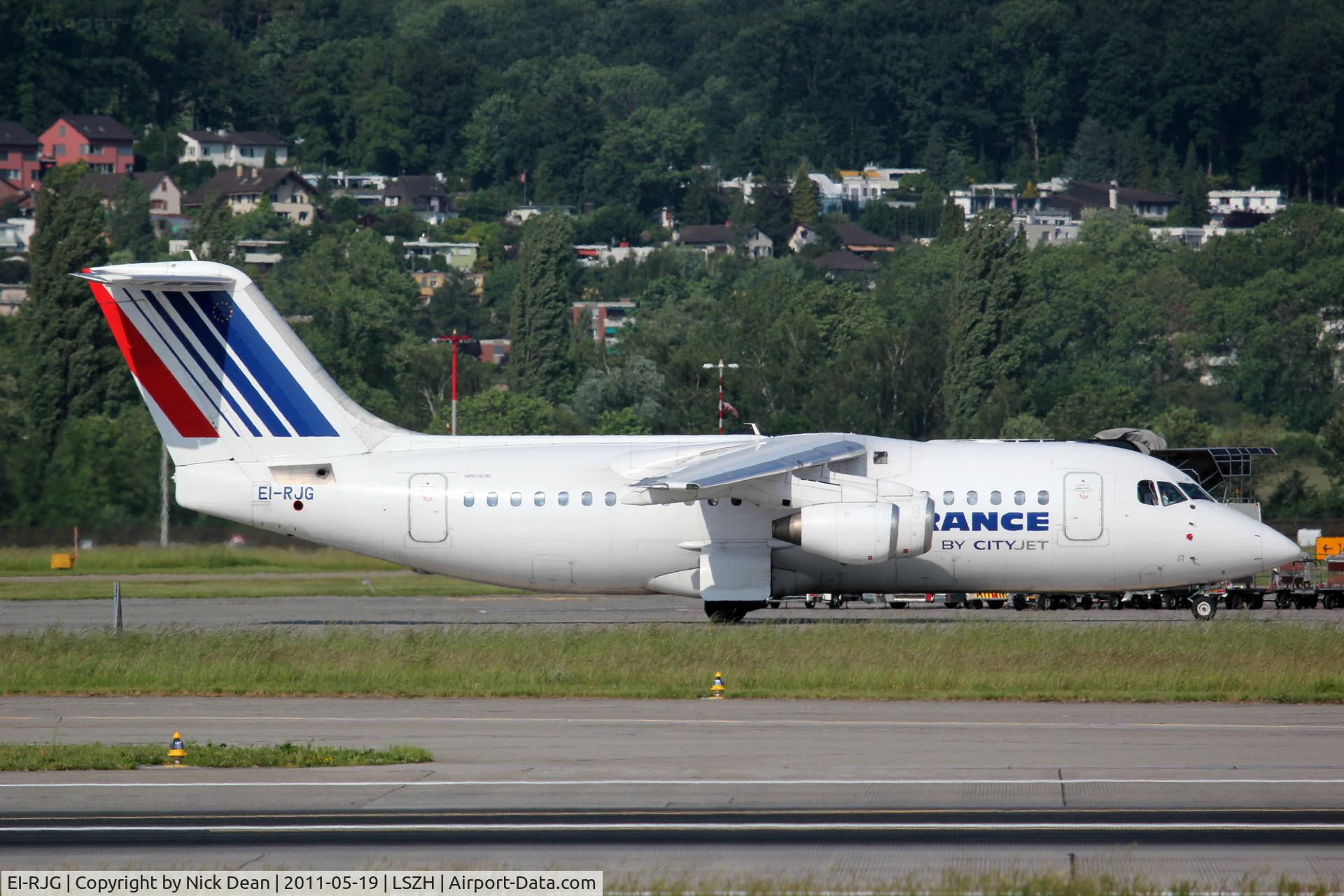 EI-RJG, 1999 British Aerospace Avro 146-RJ85A C/N E2344, LSZH/ZRH