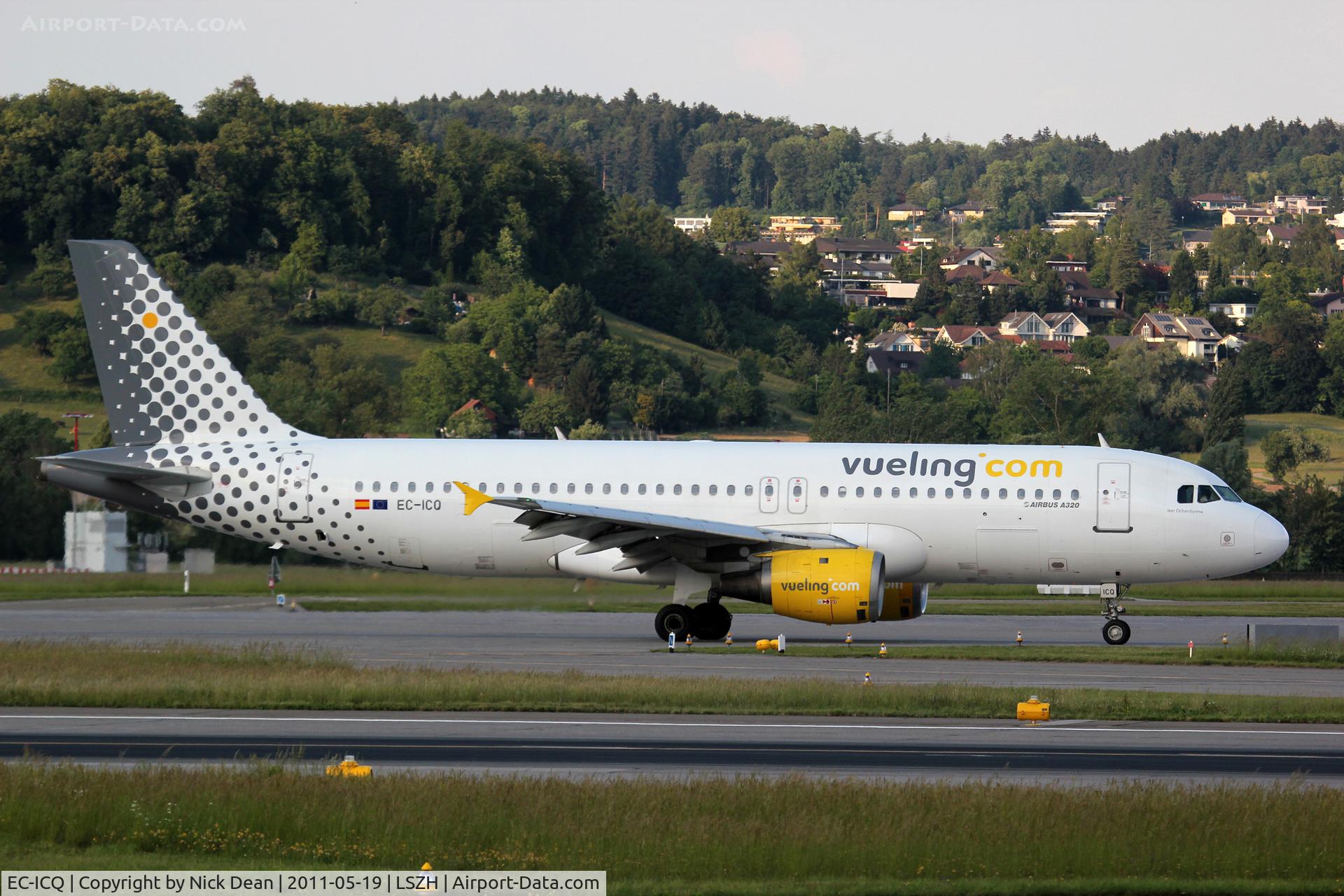EC-ICQ, 1991 Airbus A320-211 C/N 199, LSZH/ZRH