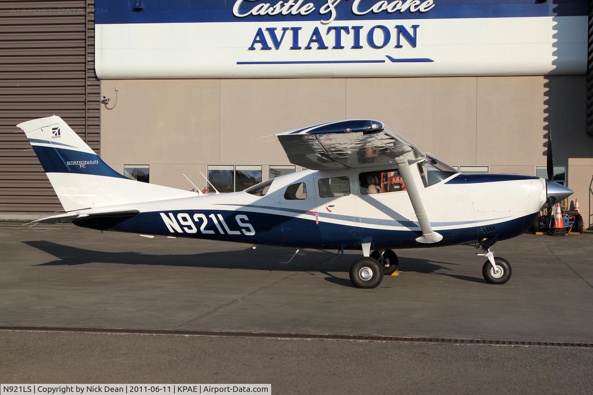 N921LS, Cessna T206H Turbo Stationair C/N T20608976, KPAE/PAE