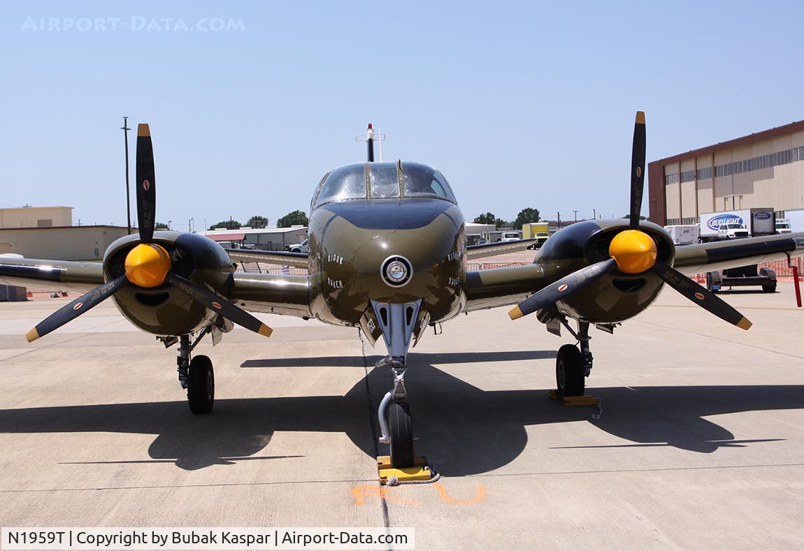 N1959T, 1959 Beech D50B Twin Bonanza C/N DH-209, Tyndall AFB