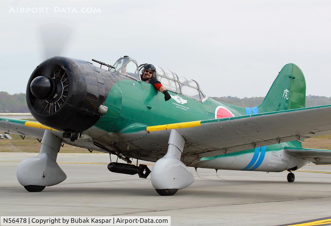 N56478, 1941 Consolidated Vultee BT-13A C/N 7356, Tyndall AFB