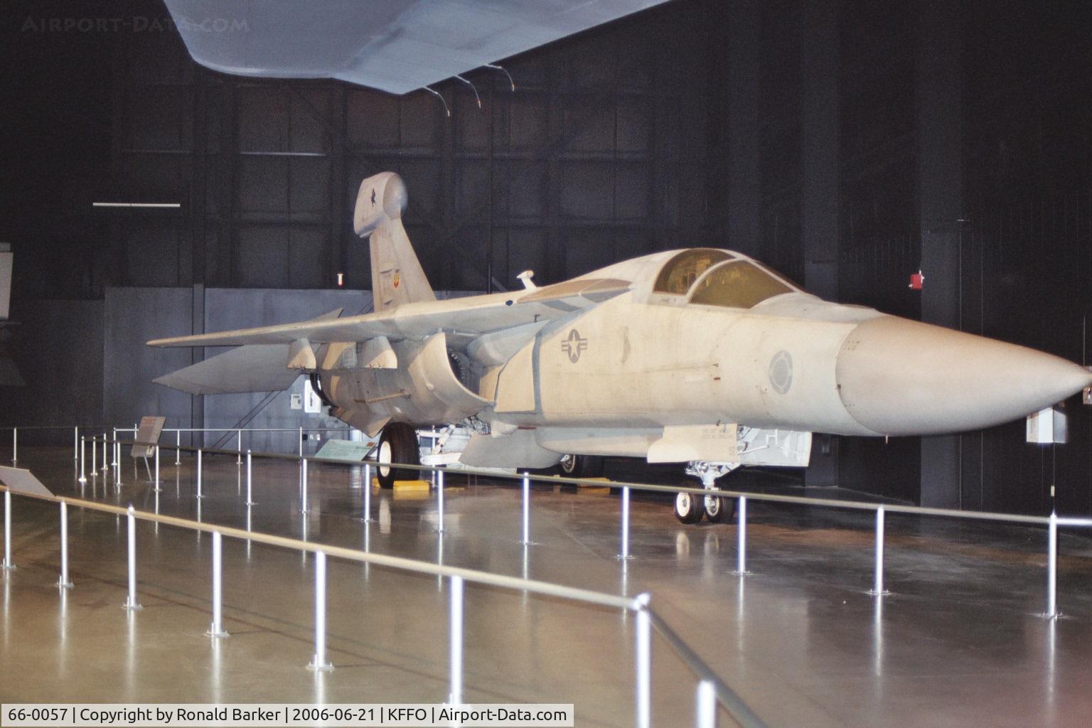 66-0057, 1966 General Dynamics EF-111A Raven C/N EF-41, National Museum of the Air Force