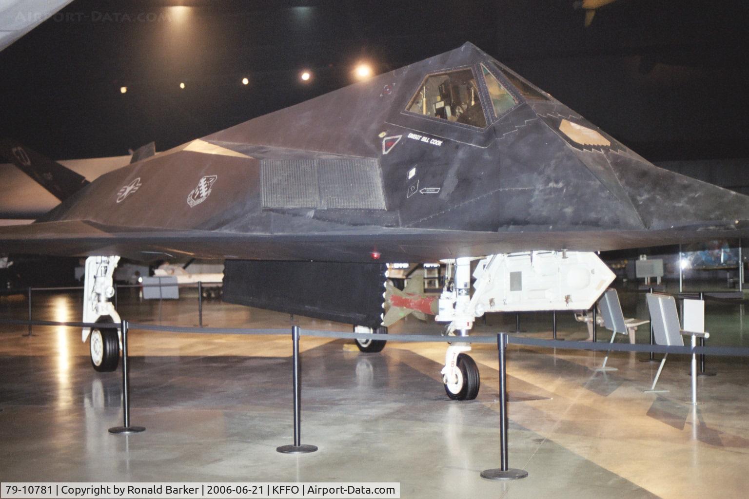 79-10781, 1979 Lockheed YF-117A Nighthawk C/N A.4006, National Museum of the Air Force