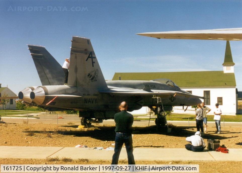 161725, McDonnell Douglas F/A-18A Hornet C/N 0076/A054, Hill Aerospace Museum