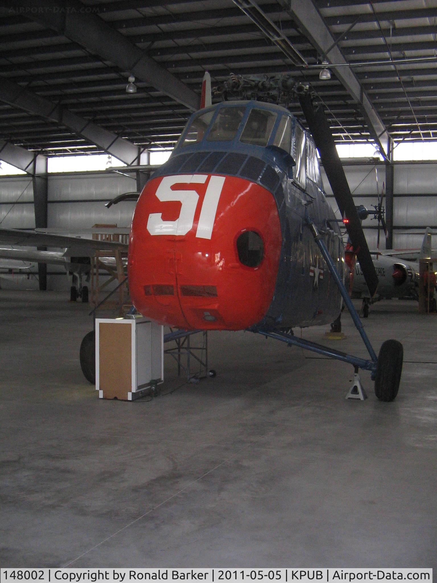 148002, Sikorsky SH-34J Seabat C/N 58-1254, Pueblo Weisbrod Aircraft Museum