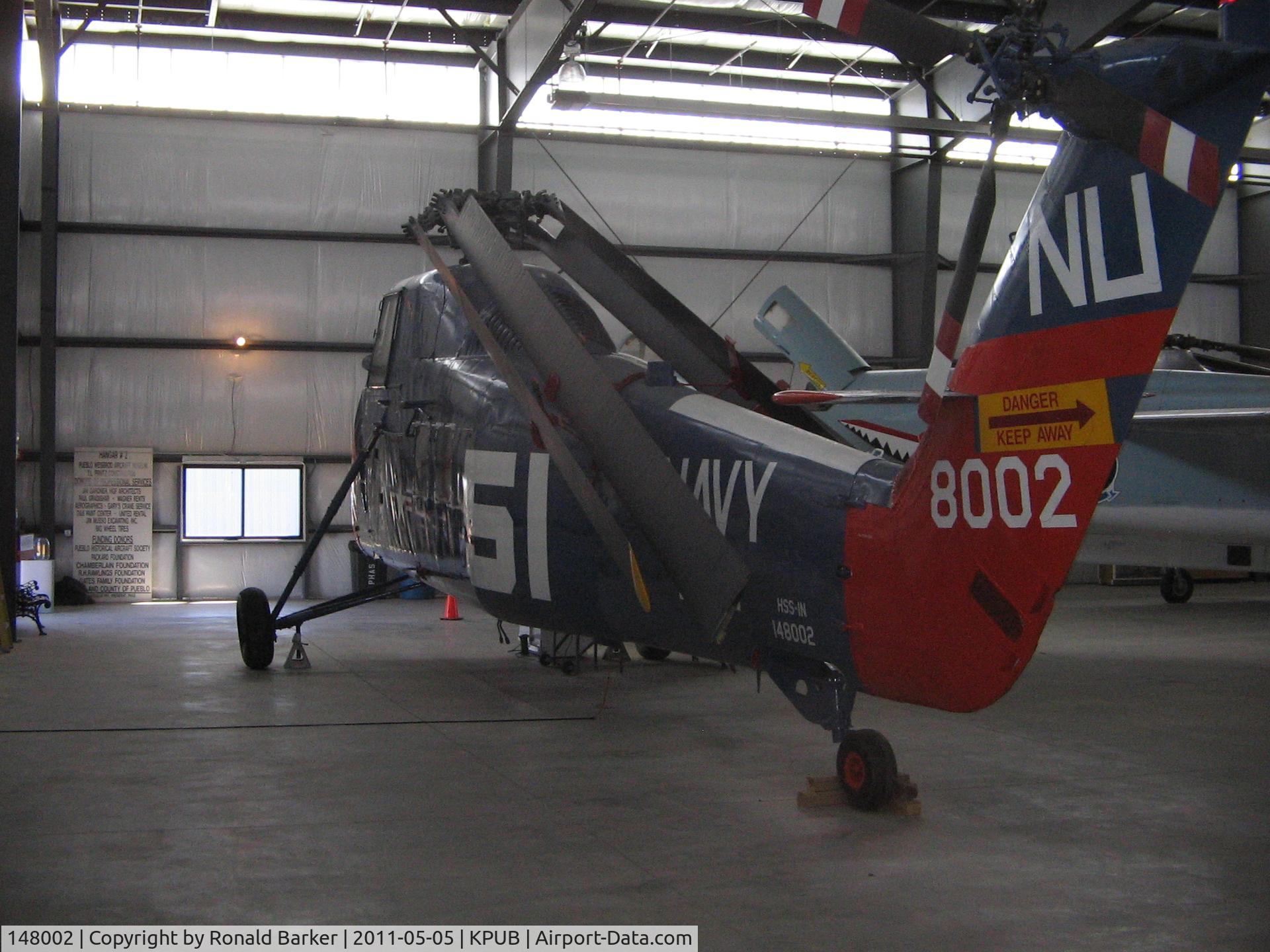 148002, Sikorsky SH-34J Seabat C/N 58-1254, Pueblo Weisbrod Aircraft Museum