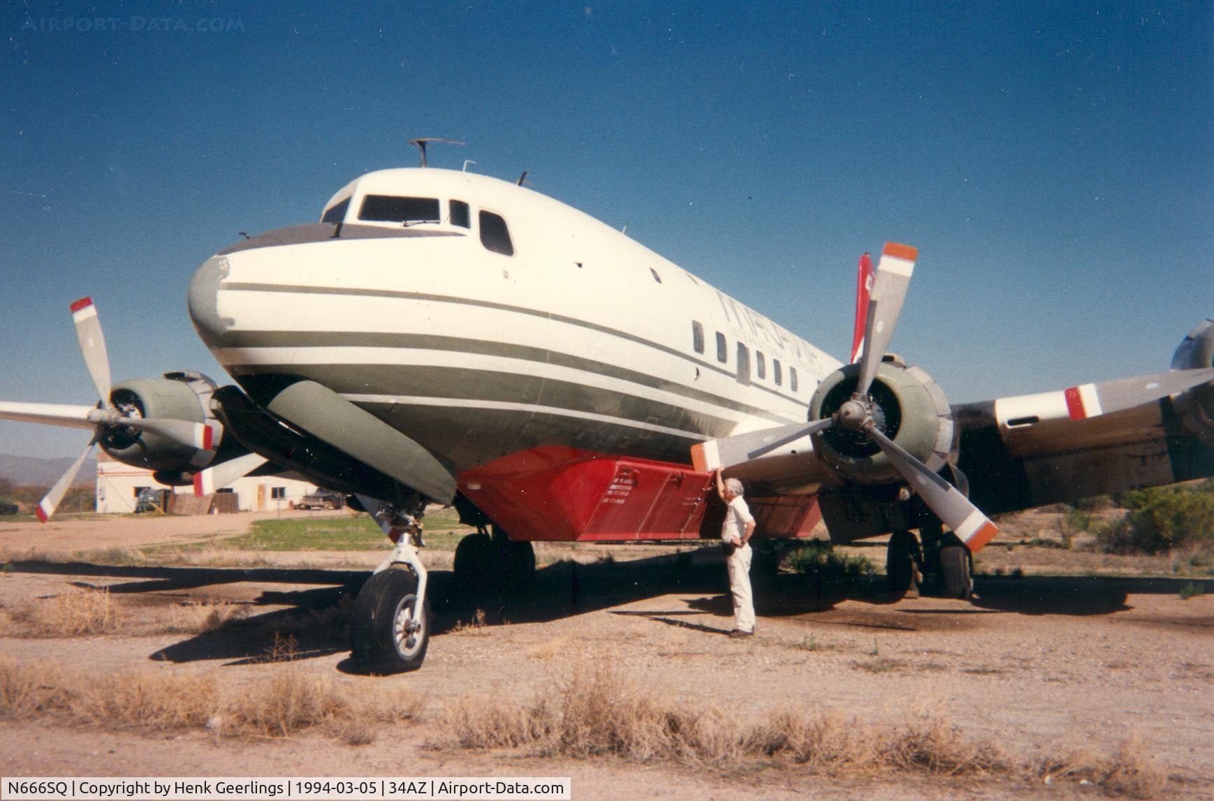 N666SQ, 1947 Douglas DC-6 C/N 43004, Macavia DC-6