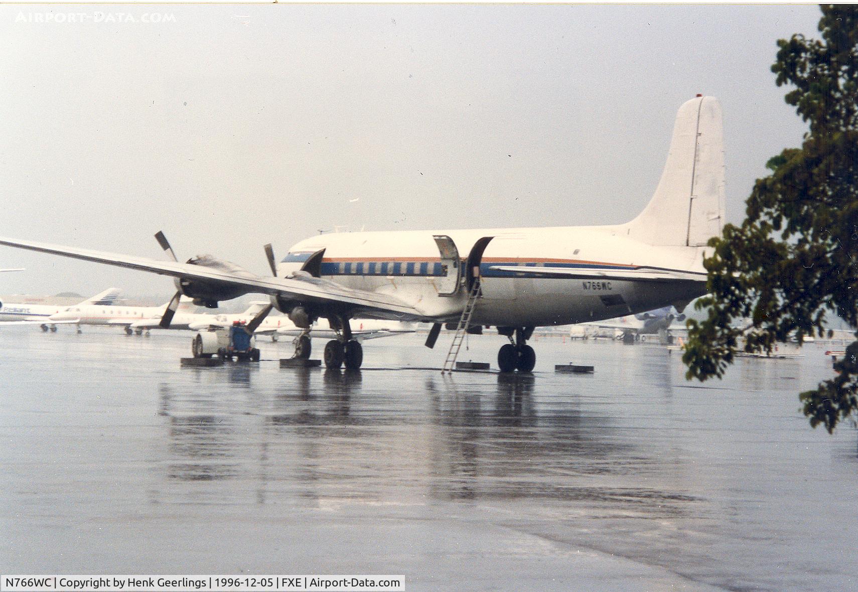 N766WC, 1953 Douglas C-118A Liftmaster (DC-6A) C/N 44597, Caicos Caribbean Airways