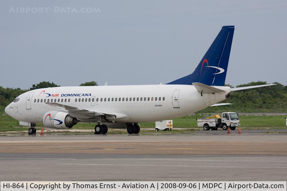 HI-864, 1986 Boeing 737-33A C/N 23628, HI864