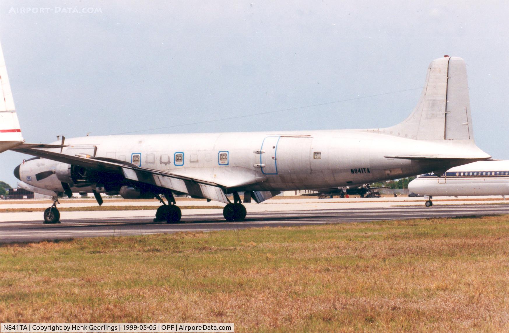 N841TA, 1956 Douglas DC-6B C/N 44891, Trans Air Link