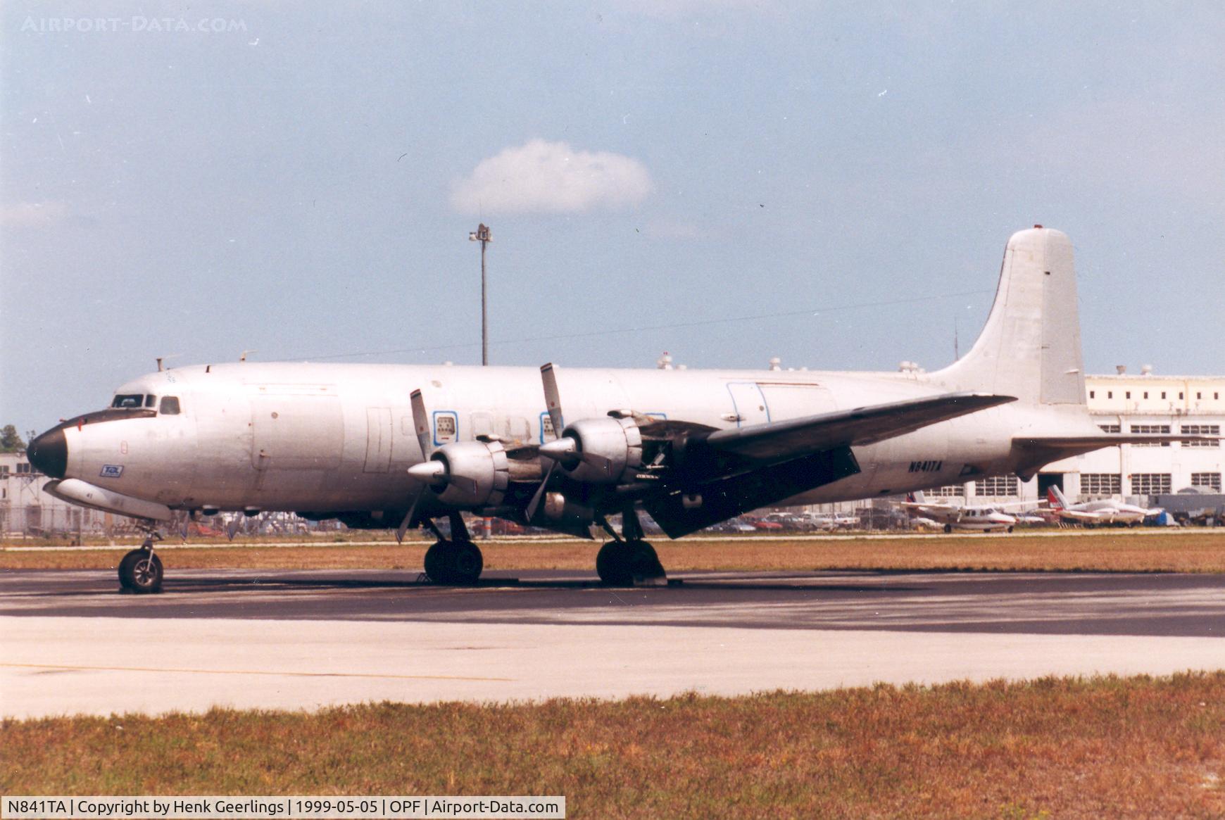 N841TA, 1956 Douglas DC-6B C/N 44891, Trans Air Link