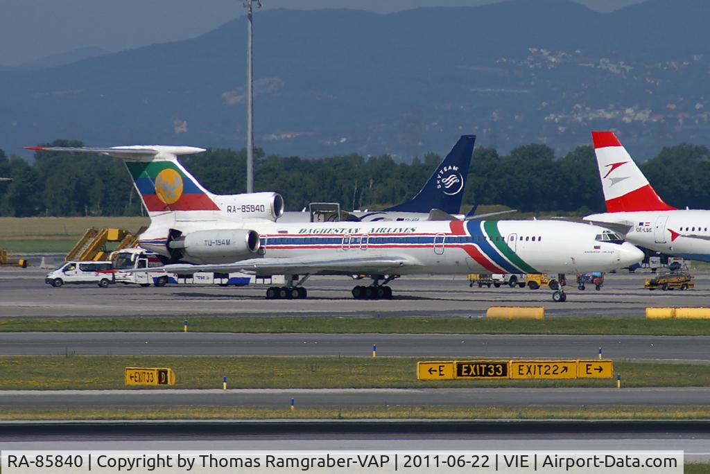 RA-85840, 1998 Tupolev Tu-154M C/N 98A1011, Dagestan Airlines Tupolev 154