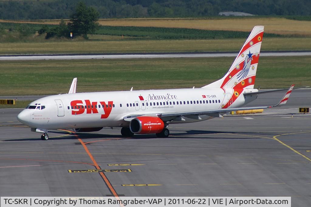 TC-SKR, 2001 Boeing 737-83N C/N 32576, Sky Airlines Boeing 737-800