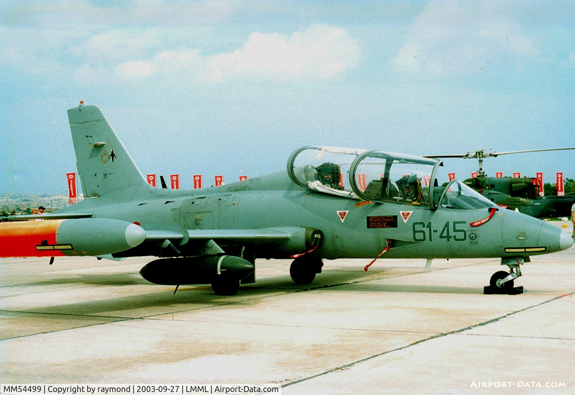 MM54499, Aermacchi MB-339A MLU C/N 6706/10/AAO47, MB339 MM54499/61-45 Italian Air Force