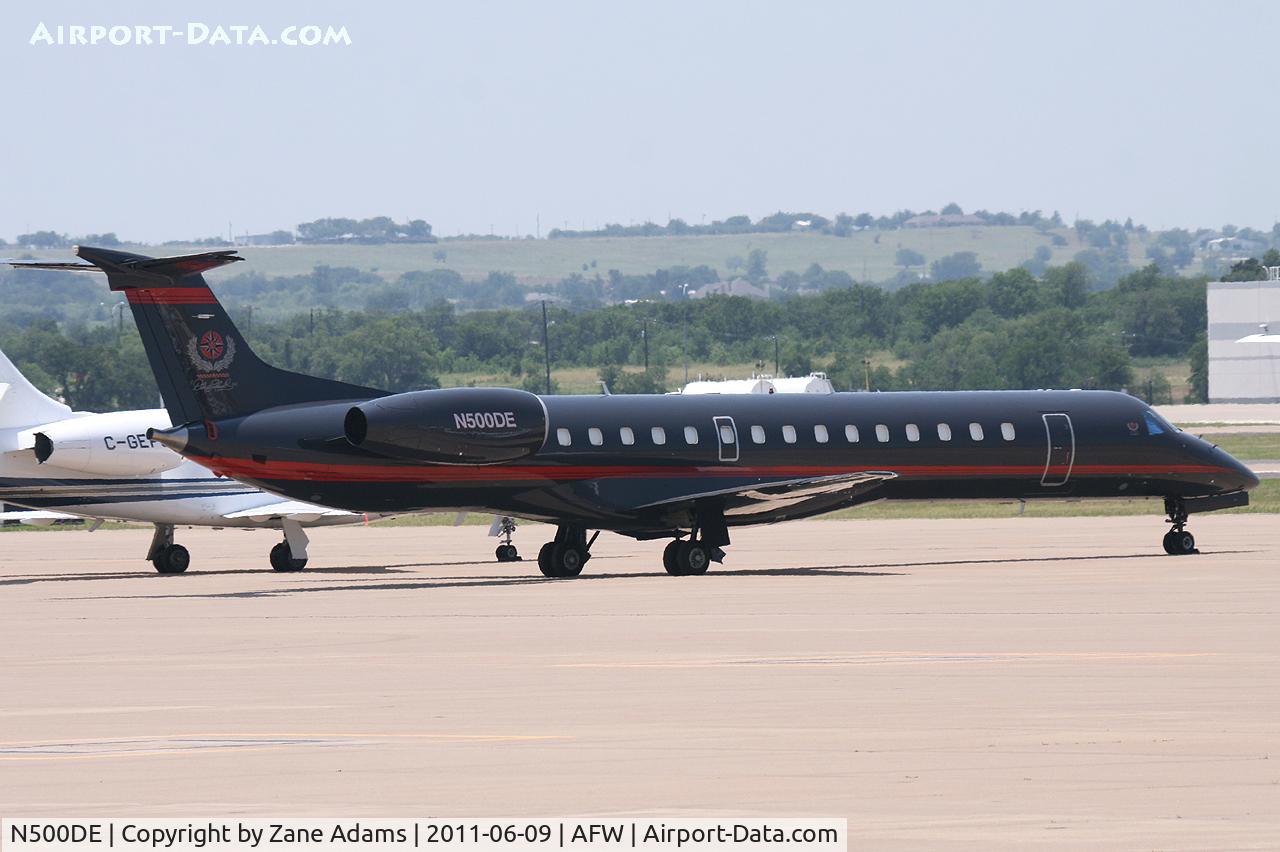 N500DE, 1998 Embraer EMB-145EP (ERJ-145EP) C/N 145084, Earnhardt Racing Embraer at Alliance Airport - Fort Worth, TX