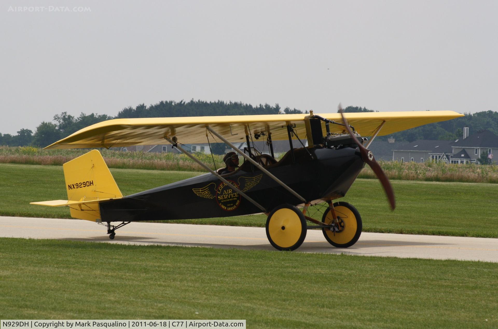 N929DH, Pietenpol Air Camper C/N 001 (N929DH), Pietenpol Aircamper