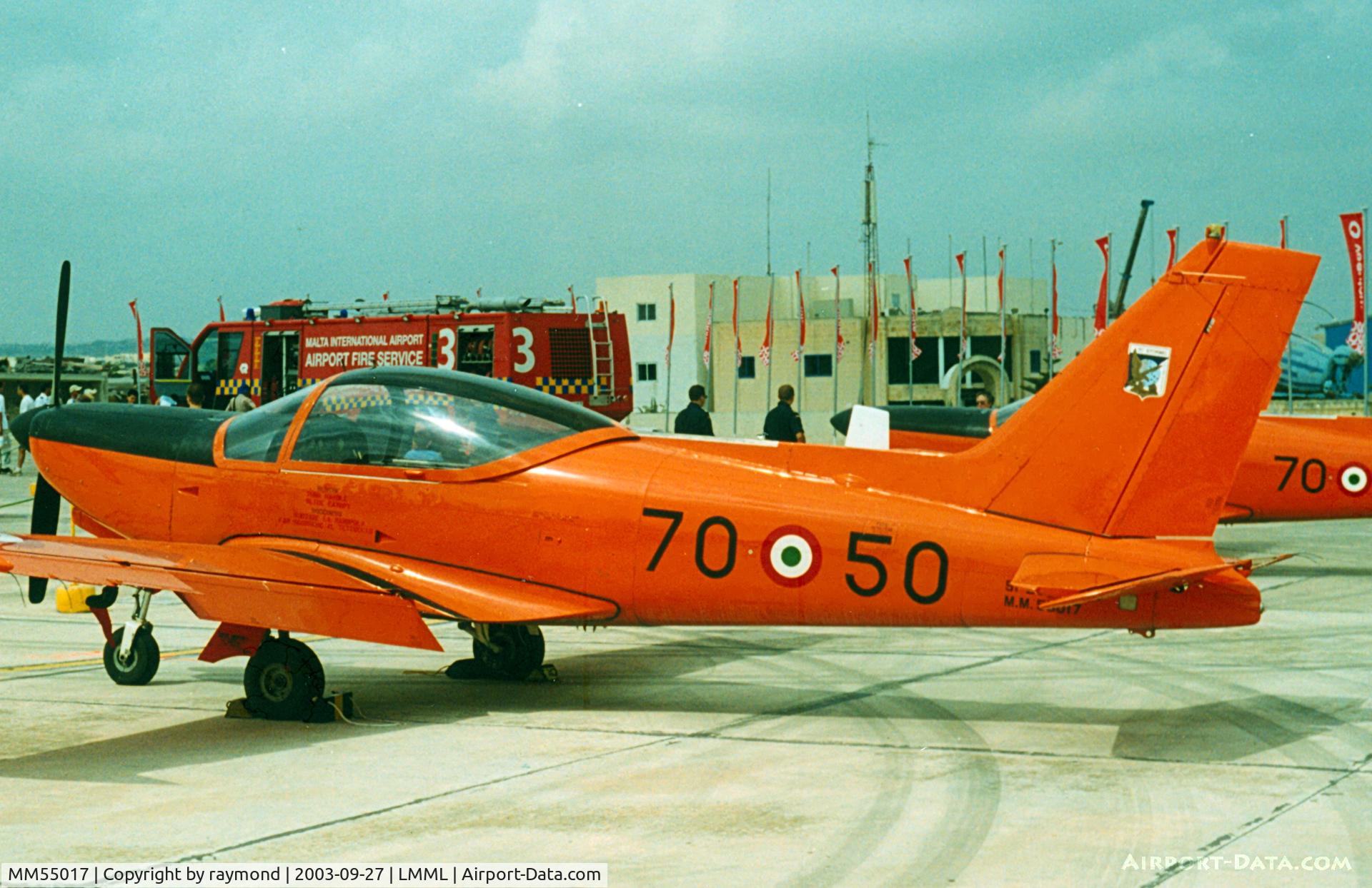 MM55017, SIAI-Marchetti SF-260AM C/N 743/40-019, SF260 MM55017/70-50 Italian Air Force