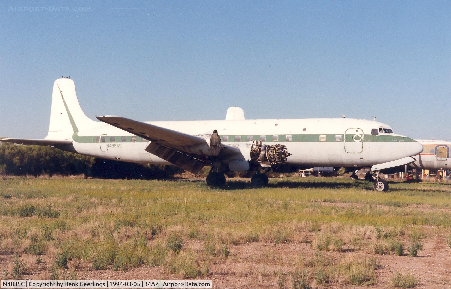 N4885C, Douglas DC-7B C/N 45314, T & G Aviation