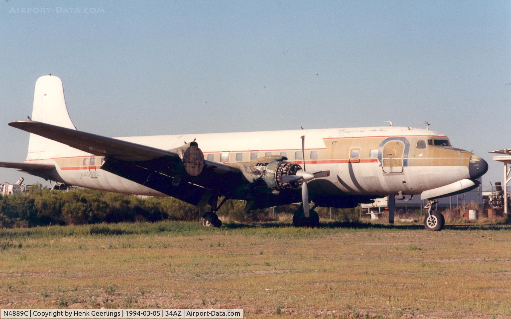 N4889C, 1957 Douglas DC-7B C/N 45353, T & G Aviation
