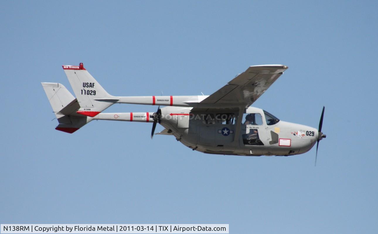N138RM, 1969 Cessna M337B (O-2A) Super Skymaster C/N 337M-0305 (68-11029), Cessna O-2