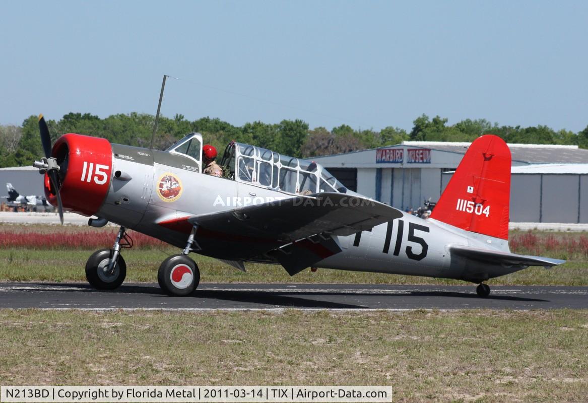 N213BD, 1941 Consolidated Vultee BT-13A C/N 2514, BT-13A