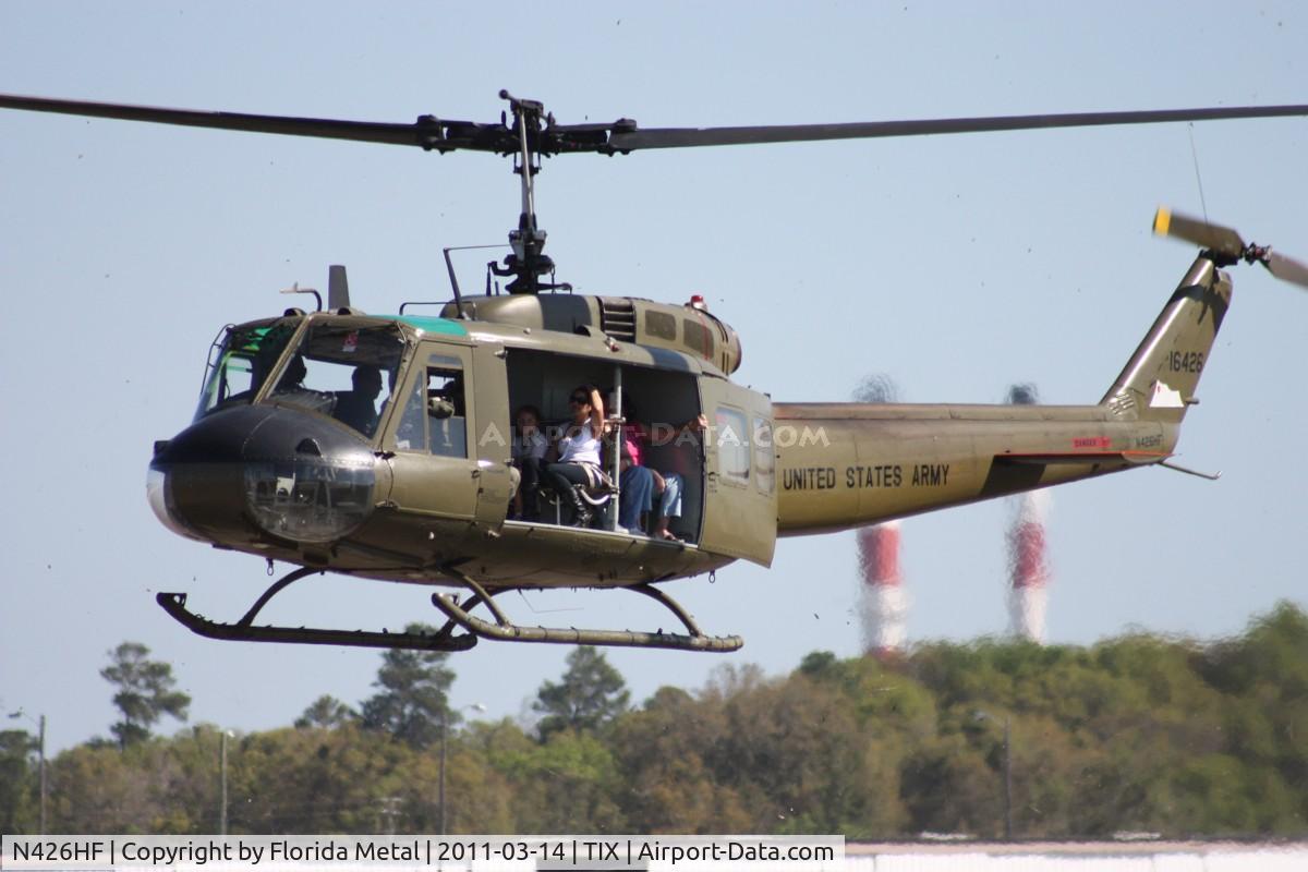 N426HF, 1970 Bell UH-1H-BF Iroquois C/N 12731, UH-1H
