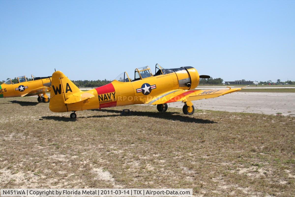 N451WA, 1945 North American SNJ-6 Texan C/N 121-43012, SNJ-6