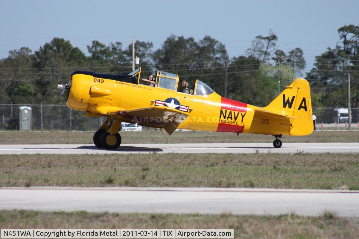 N451WA, 1945 North American SNJ-6 Texan C/N 121-43012, SNJ-6