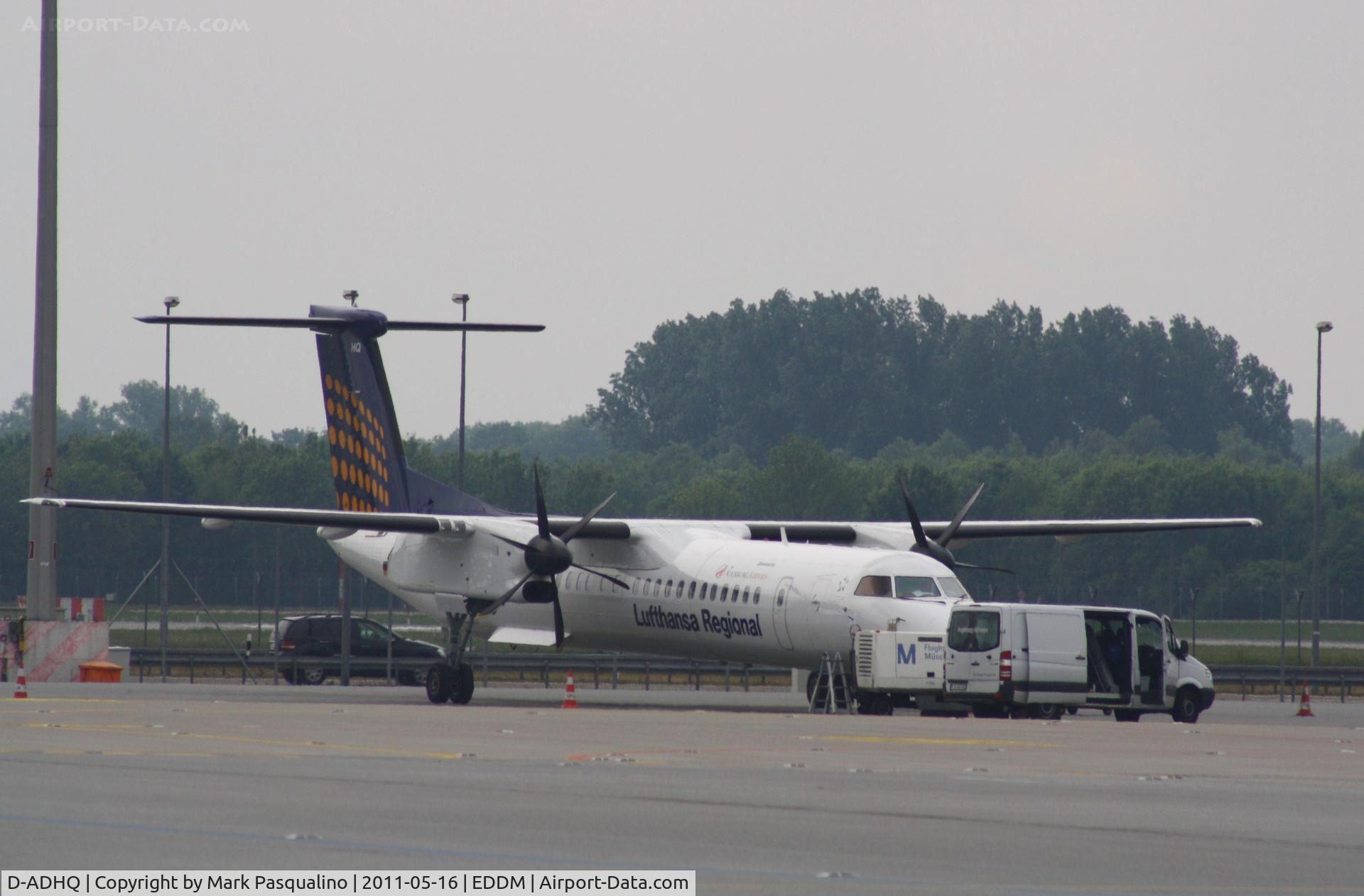 D-ADHQ, 2000 De Havilland Canada DHC-8-402 Dash 8 C/N 4016, DHC-8-400Q