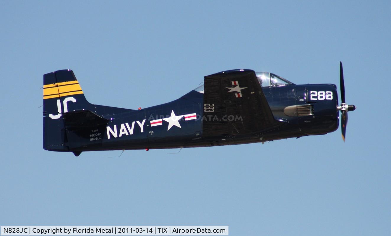 N828JC, 1955 North American T-28B Trojan C/N 219-11, T-28B