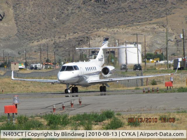 N403CT, 2006 Raytheon Hawker 850XP C/N 258818, Ready to go on 26.