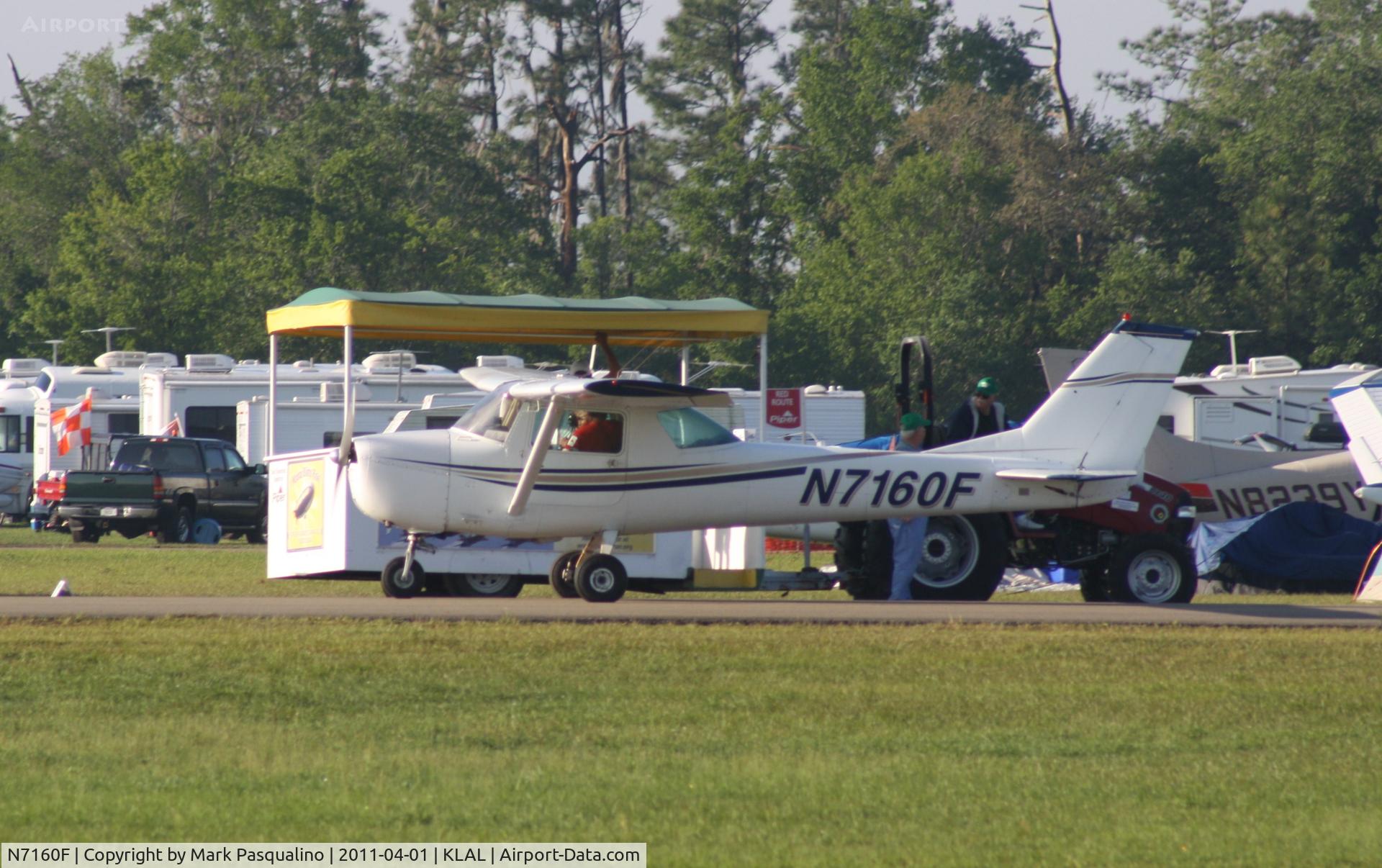 N7160F, 1966 Cessna 150F C/N 15063760, Cessna 150F