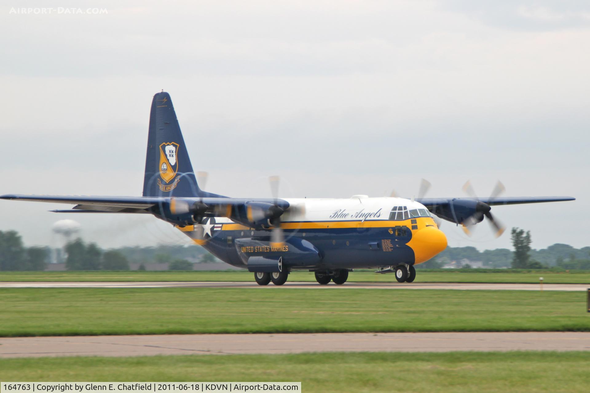 164763, 1992 Lockheed C-130T Hercules C/N 382-5258, At the Quad Cities Air Show