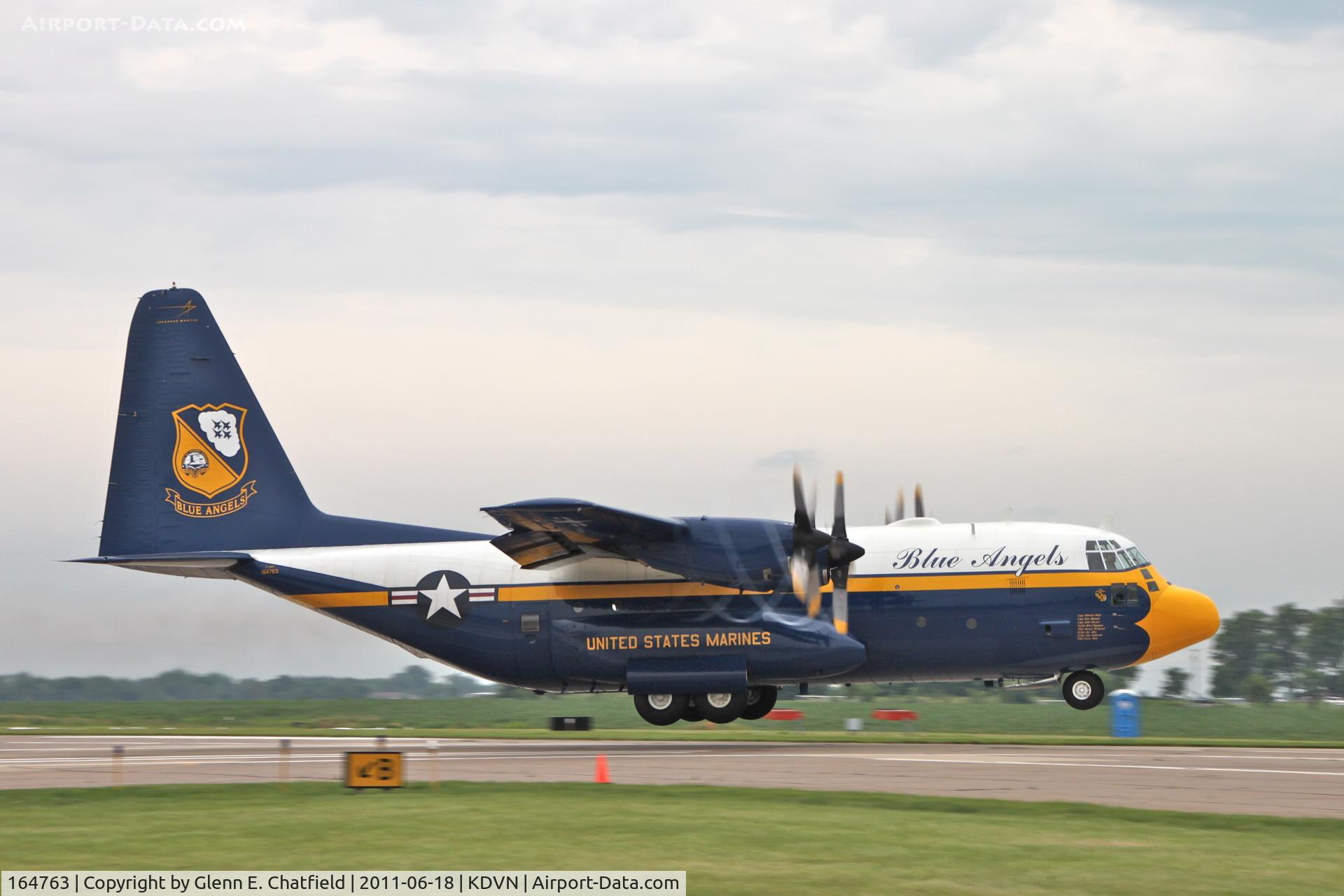 164763, 1992 Lockheed C-130T Hercules C/N 382-5258, At the Quad Cities Air Show