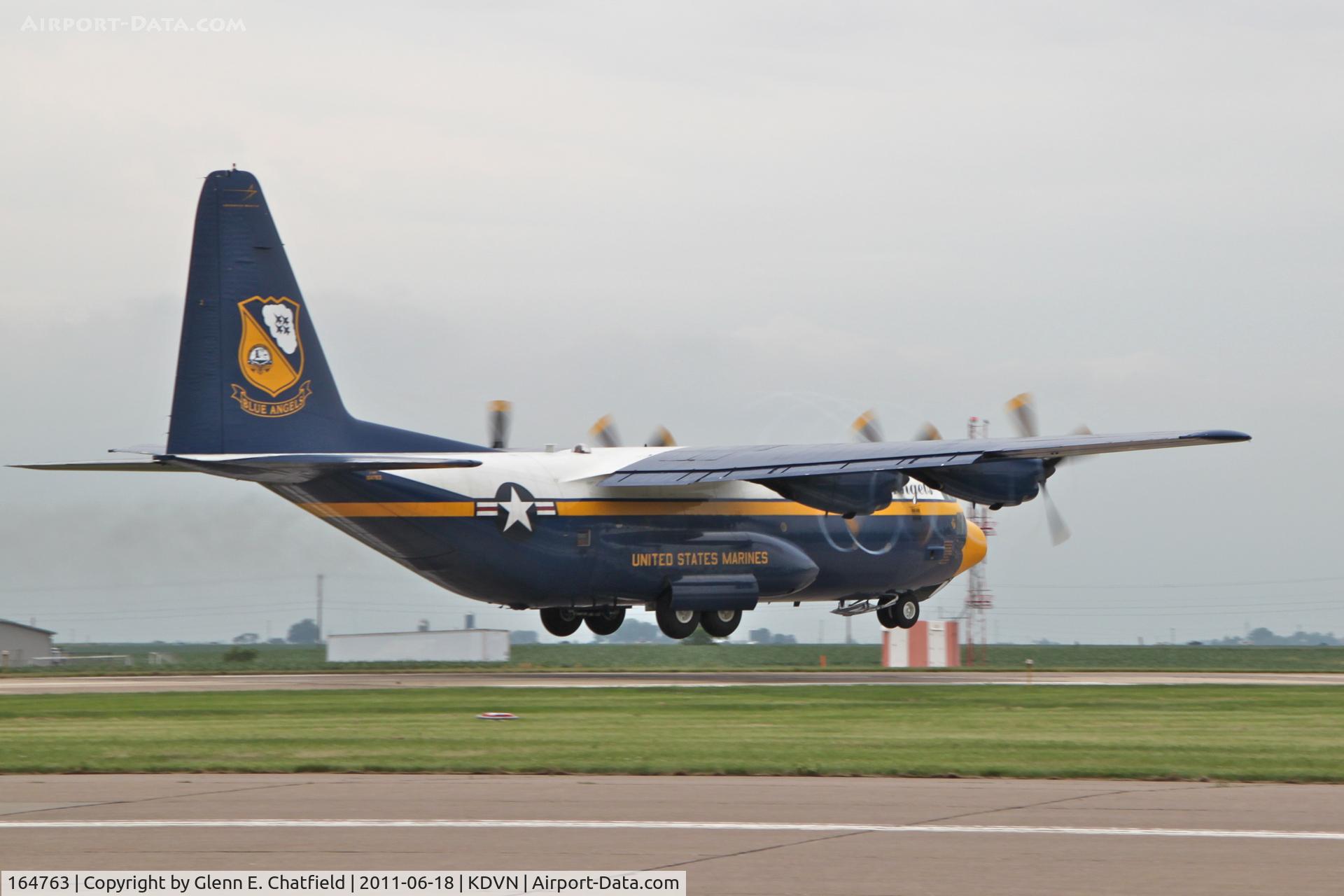 164763, 1992 Lockheed C-130T Hercules C/N 382-5258, At the Quad Cities Air Show
