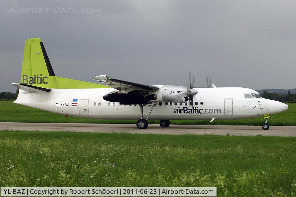YL-BAZ, 1989 Fokker 50 C/N 20153, YL-BAZ