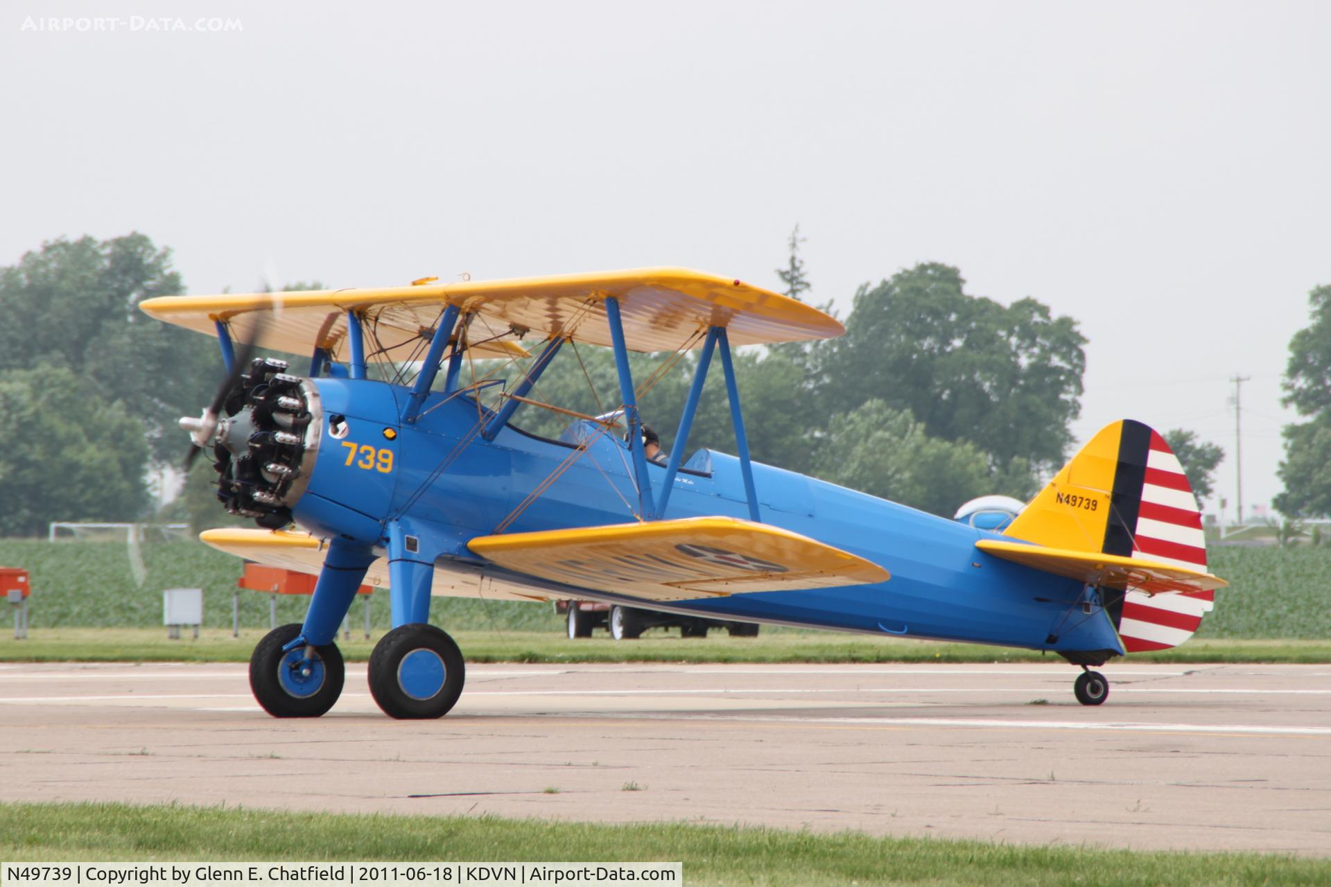 N49739, 1943 Boeing A75N1(PT17) C/N 75-4462, PT-17 42-16299
