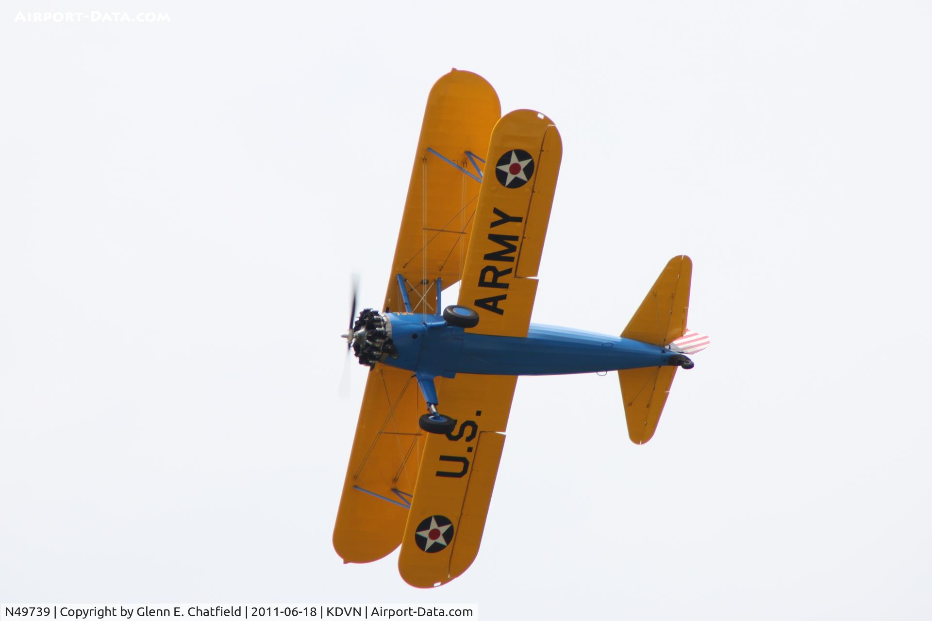 N49739, 1943 Boeing A75N1(PT17) C/N 75-4462, PT-17 42-16299