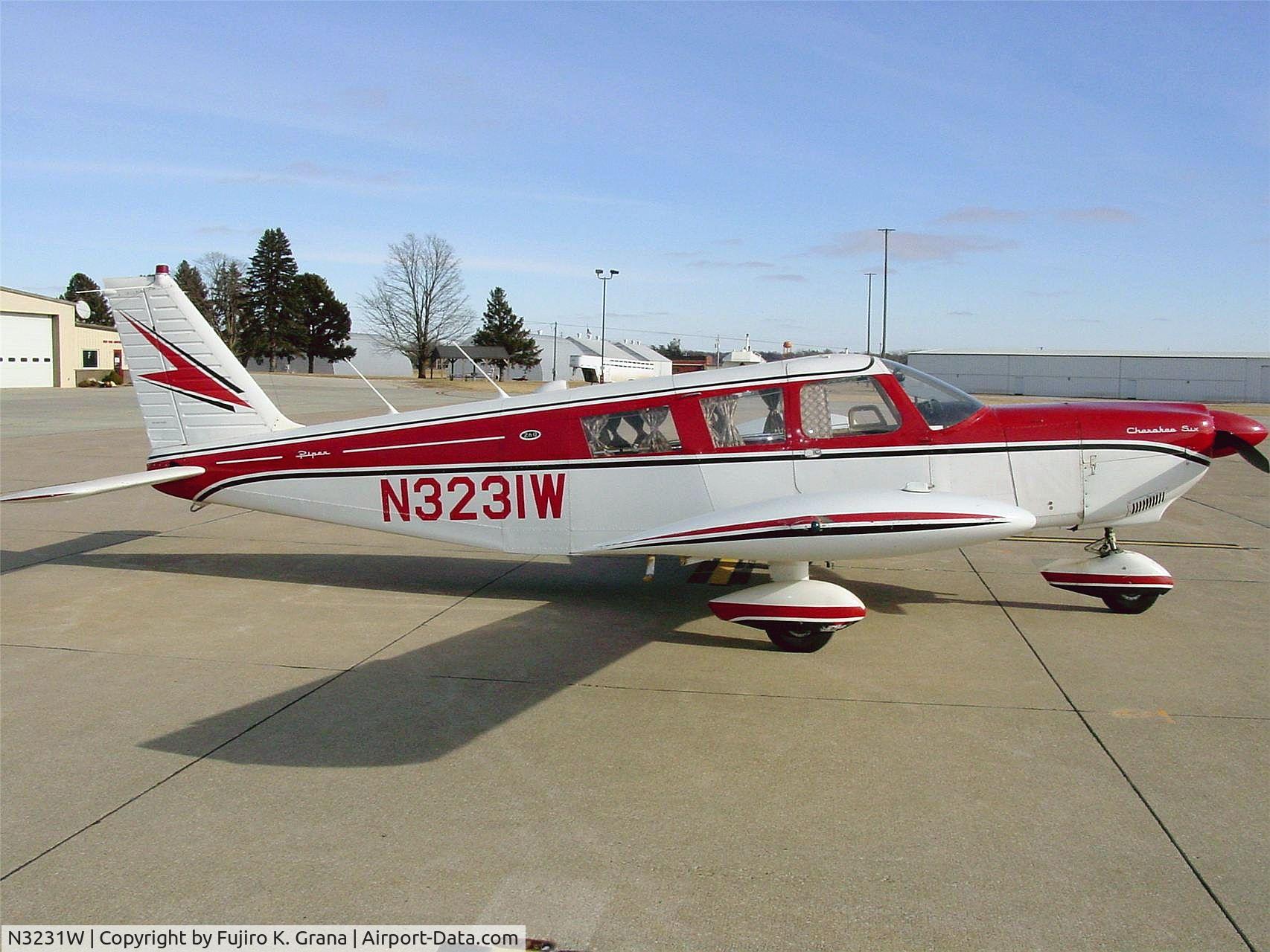 N3231W, 1965 Piper PA-32-260 Cherokee Six C/N 32-42, 1965 Piper PA-32-260