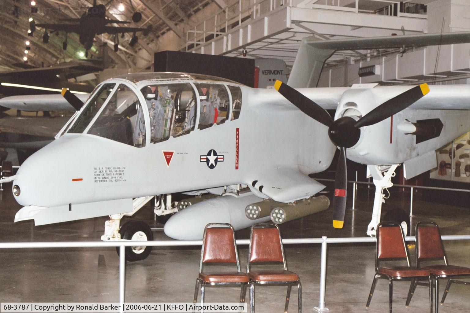 68-3787, 1968 North American Rockwell OV-10A Bronco C/N 321-113, National Museum of the Air Force