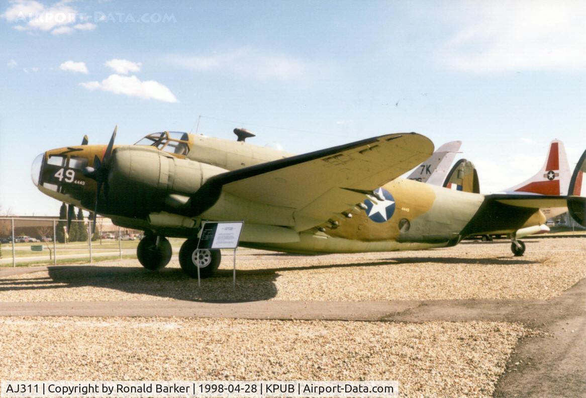 AJ311, Lockheed RB-37 Ventura C/N 4449, Pueblo Weisbrod Aircraft Museum