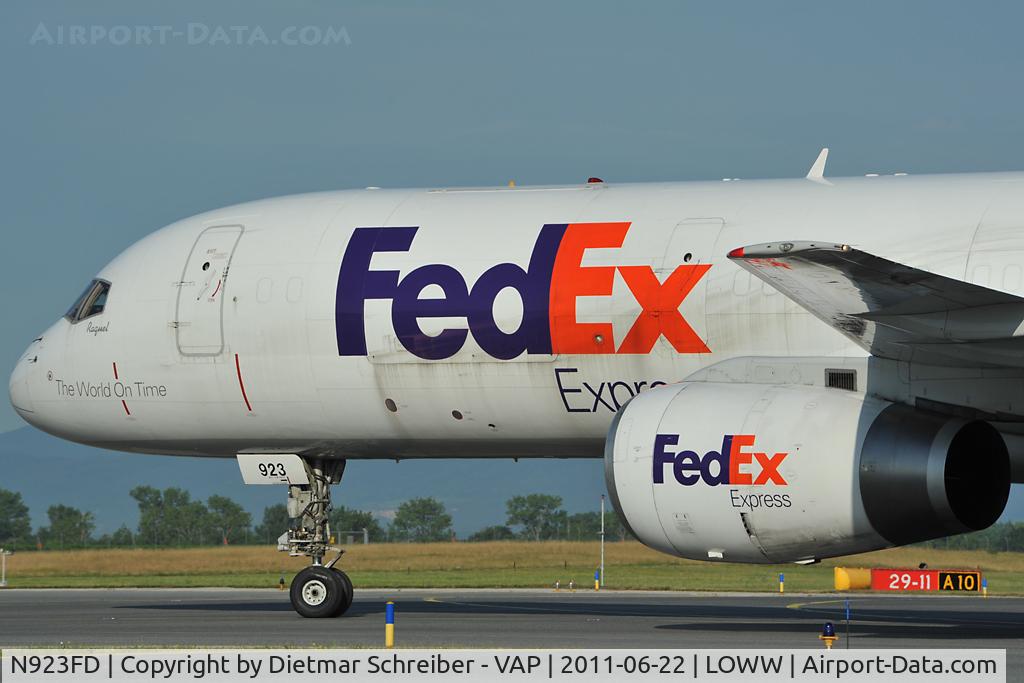 N923FD, 1992 Boeing 757-204 C/N 26266, Fedex Boeing 757-200