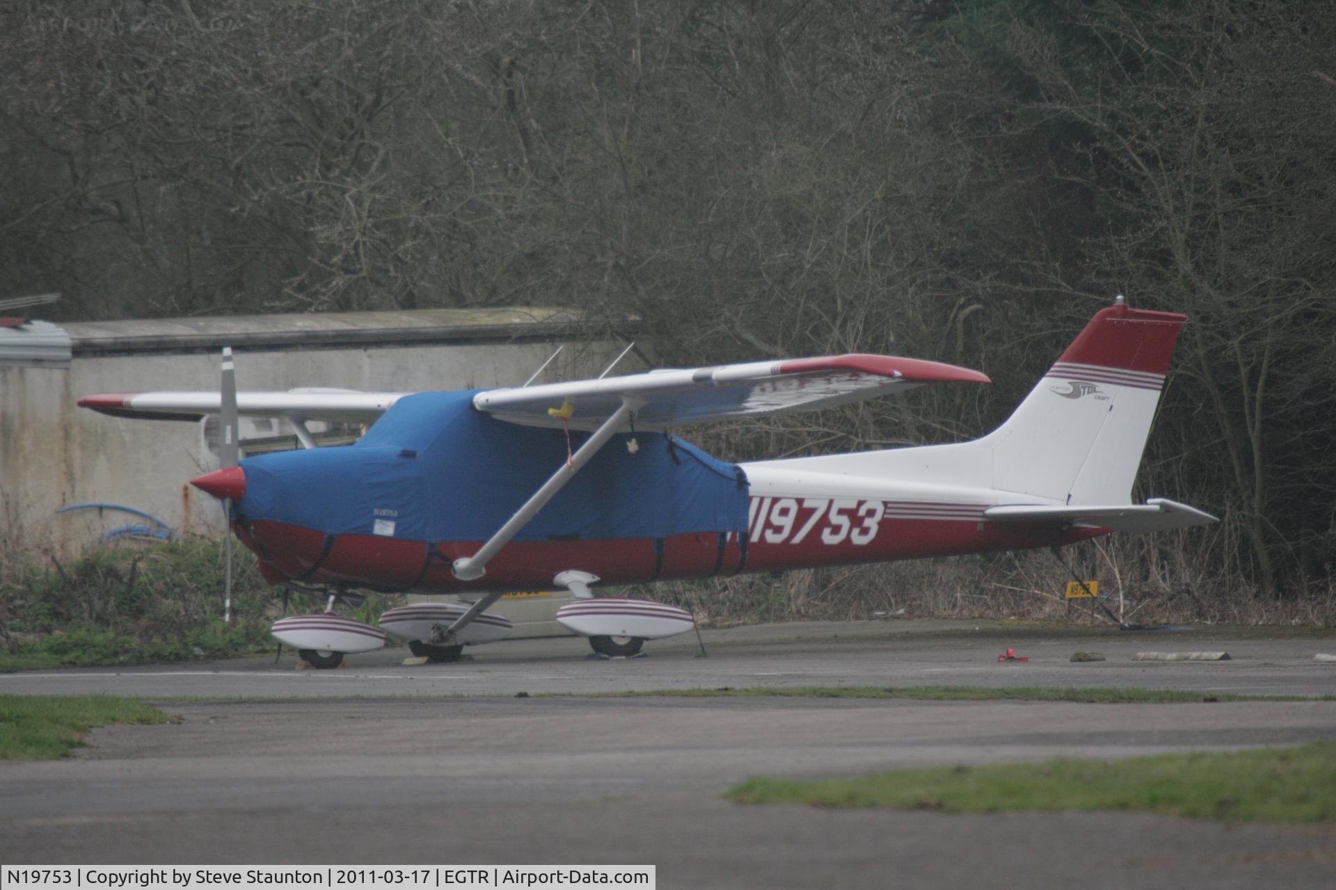 N19753, 1972 Cessna 172L C/N 17260723, Taken at Elstree Airfield March 2011