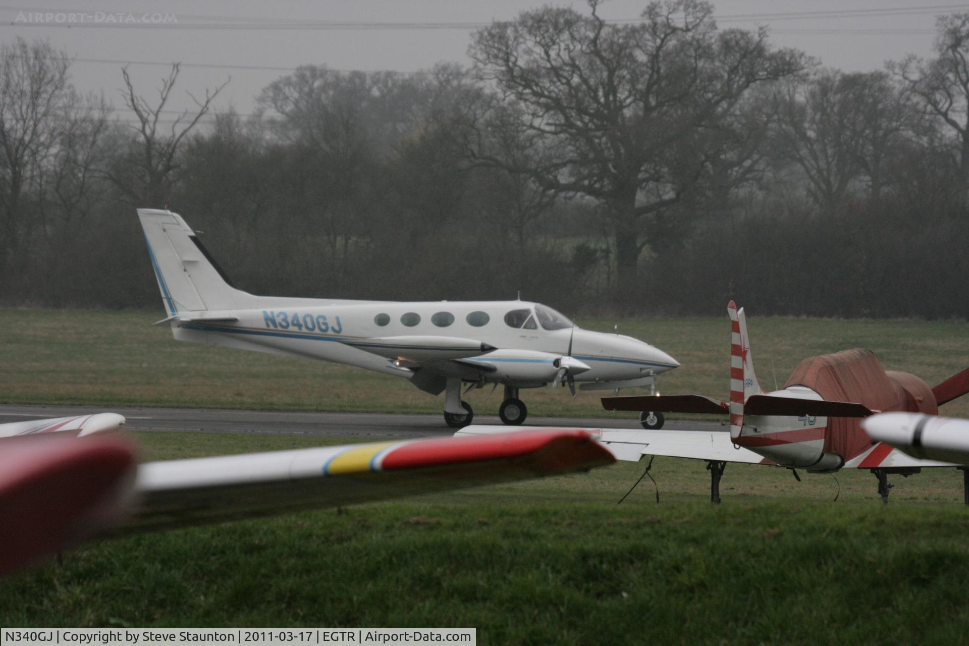 N340GJ, 1979 Cessna 340A C/N 340A0637, Taken at Elstree Airfield March 2011