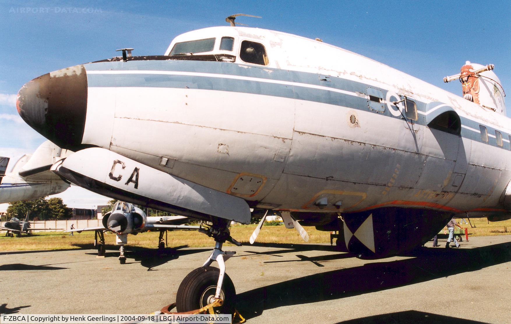 F-ZBCA, 1956 Douglas DC-7C AMOR Seven Seas C/N 45061, Aviation Museum Le Bourget Airport (LBG)

DC-7C from French AF