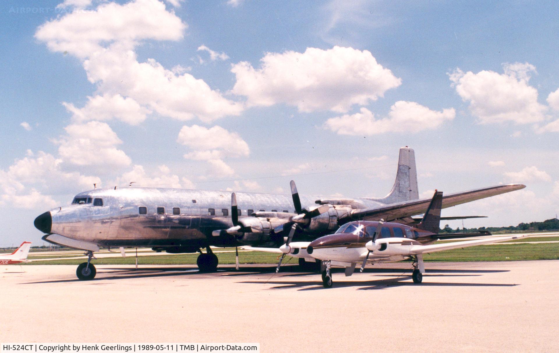 HI-524CT, Douglas DC-7CF Seven Seas C/N 45210, Transporte Aero Dominicano