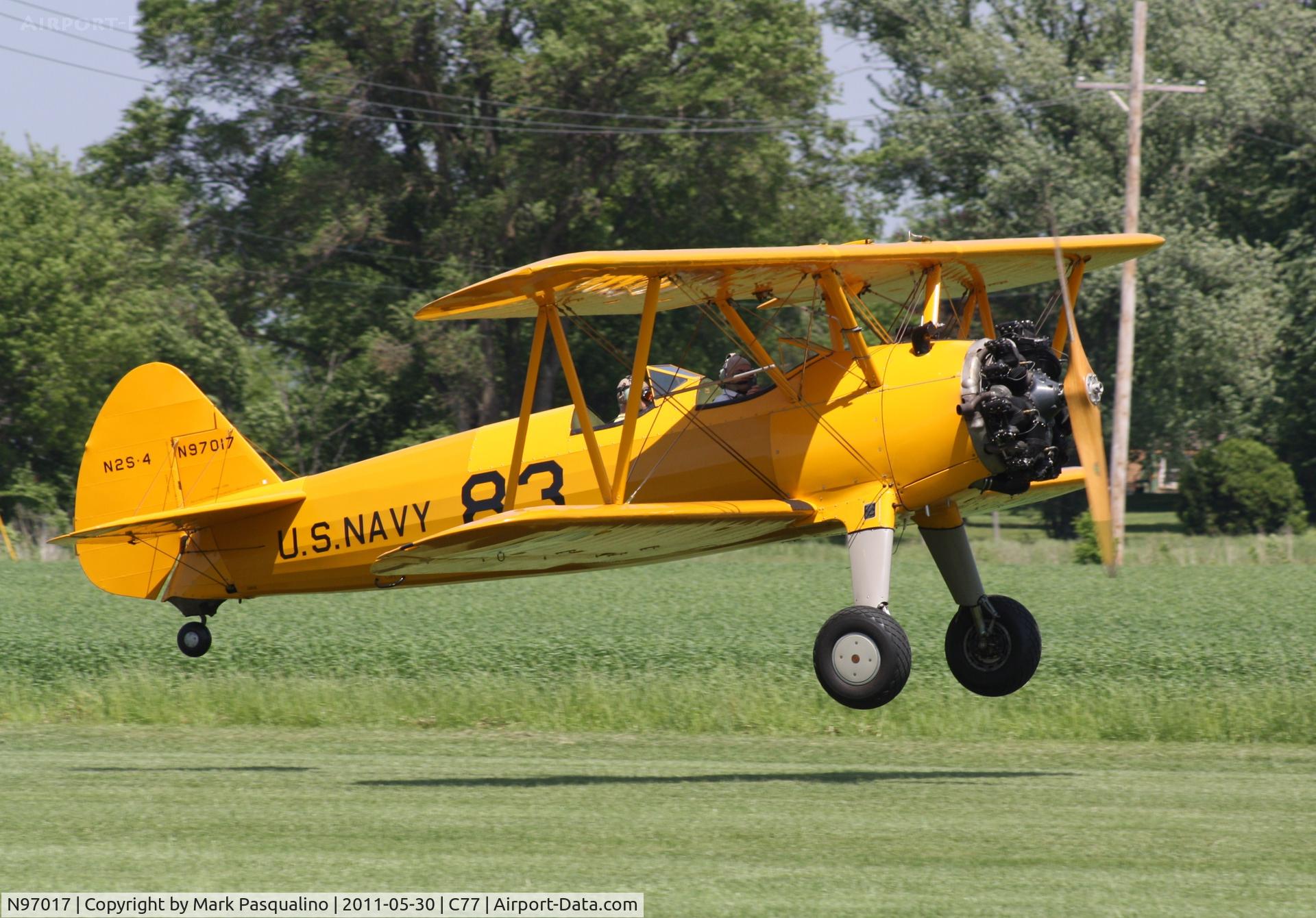 N97017, Boeing A75N1 C/N 75-3674, Stearman
