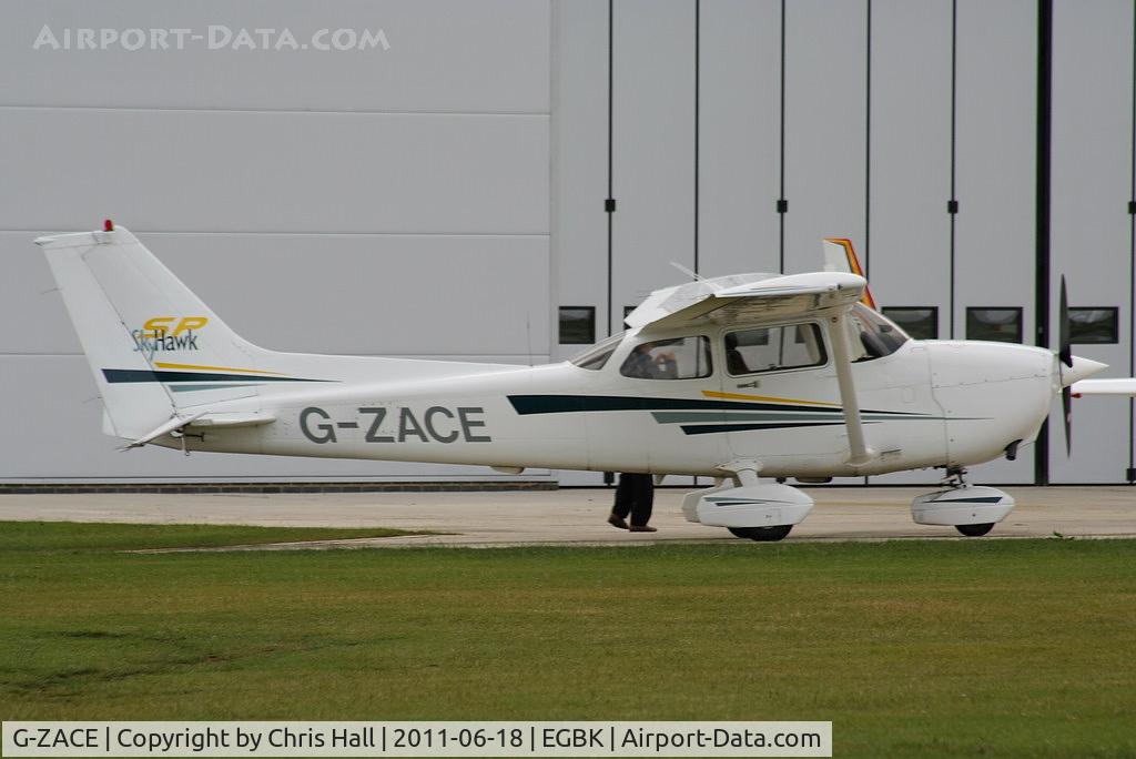 G-ZACE, 2001 Cessna 172S C/N 172S8808, at AeroExpo 2011