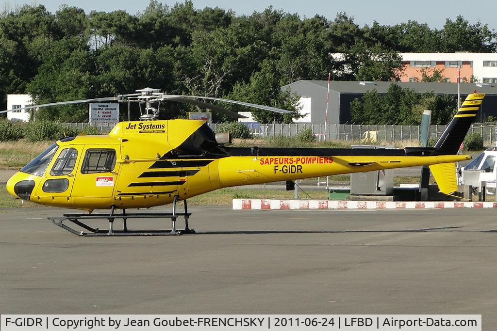 F-GIDR, Aerospatiale AS-350BA Ecureuil C/N 1993, JES SYSTEMS